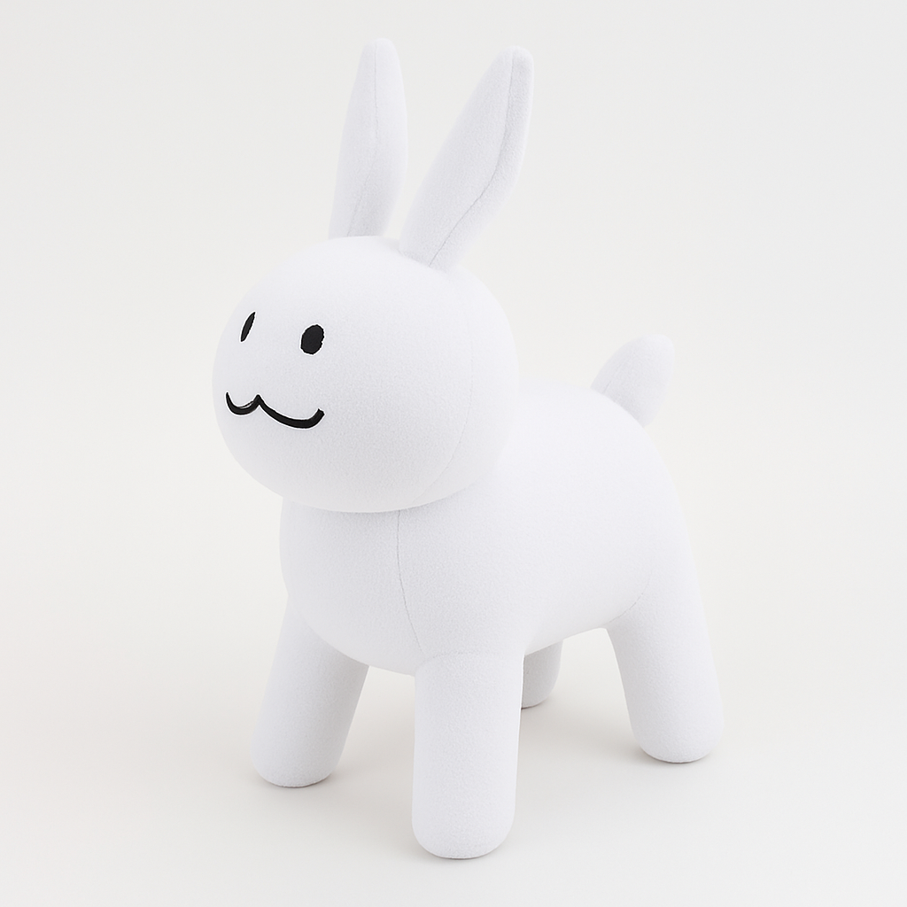 Bunny White Gubi Plushie