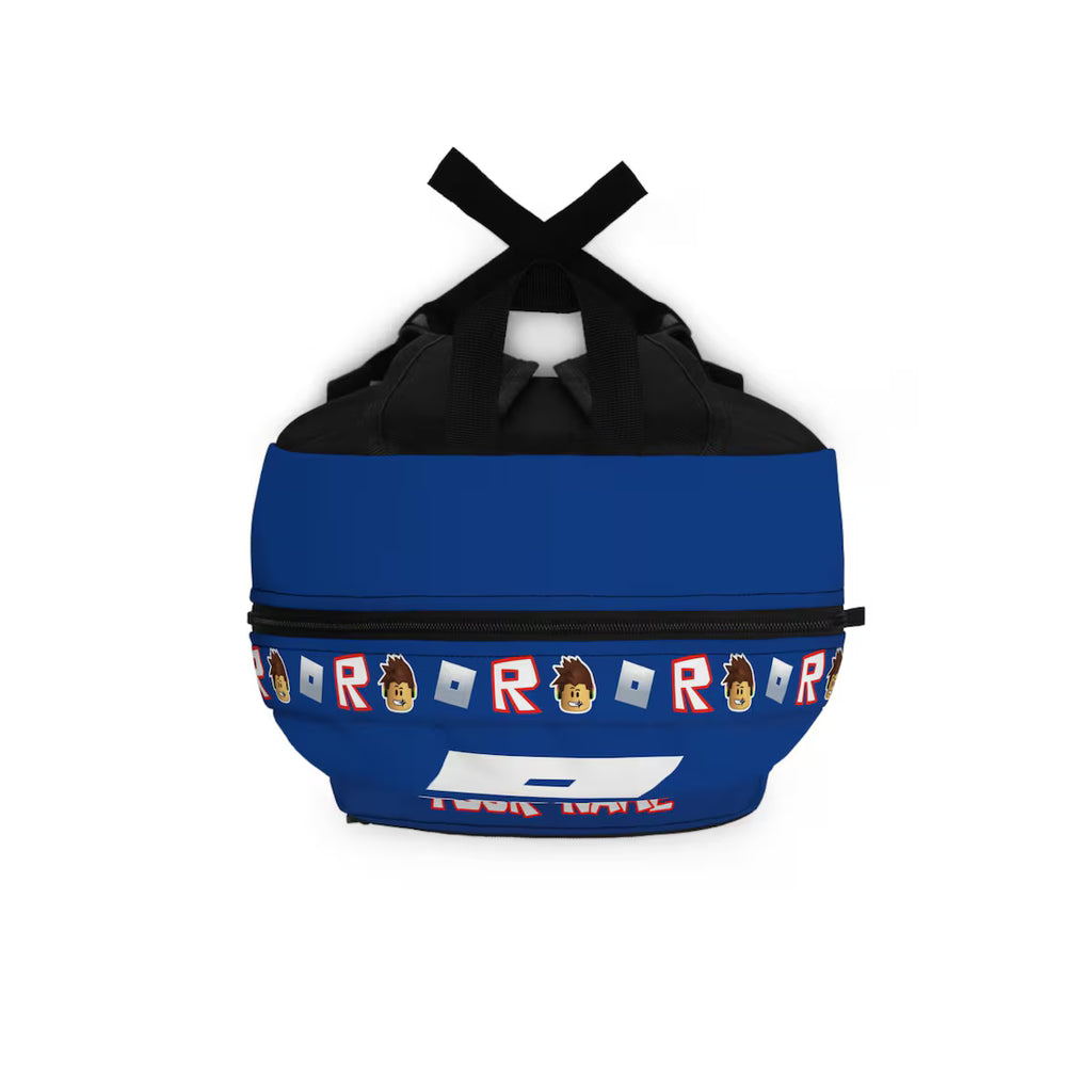 Personalized Roblox Backpack Blue