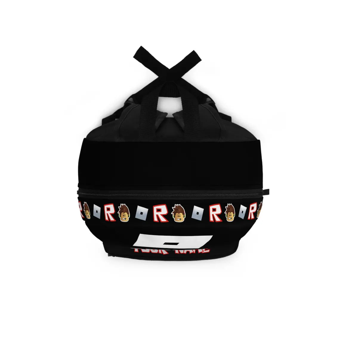 Personalized Roblox Backpack Team Black
