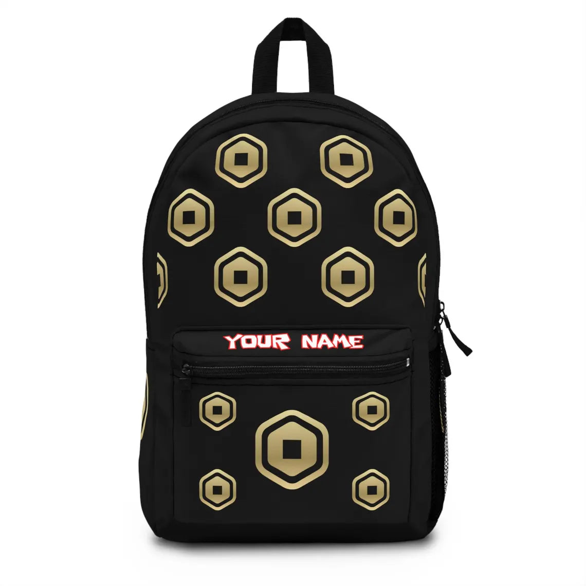 Personalized Roblox Backpack Robux Gold