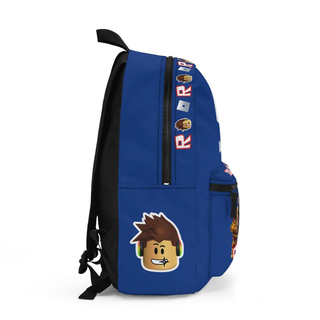 Personalized Roblox Backpack Blue