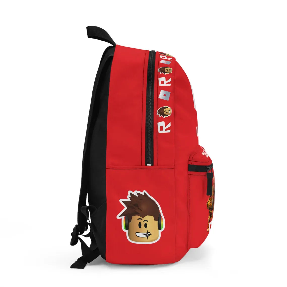 Personalized Roblox Backpack Team Red