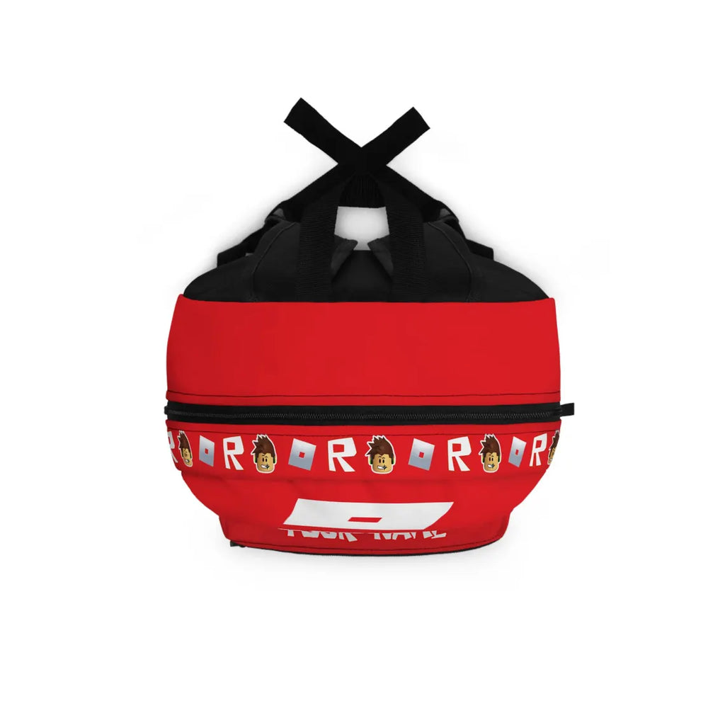 Personalized Roblox Backpack Team Red
