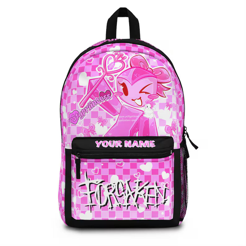 Personalized Roblox Backpack Pink Forsaken
