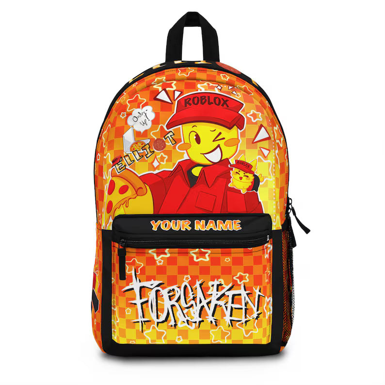 Personalized Roblox Backpack Eliot Pizza