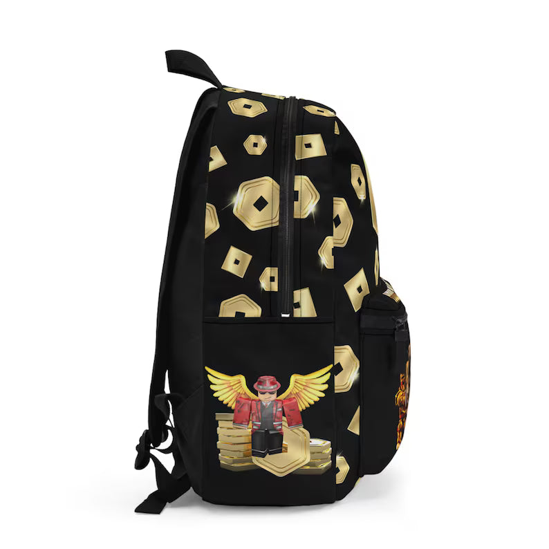 Personalized Roblox Backpack Robux Double Gold