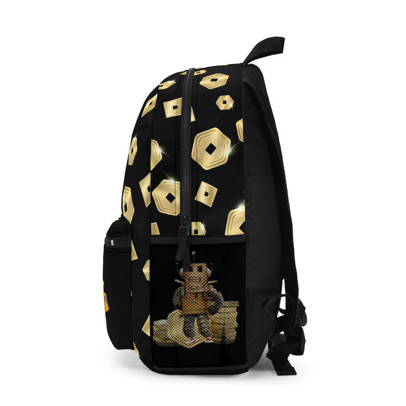 Personalized Roblox Backpack Robux Double Gold